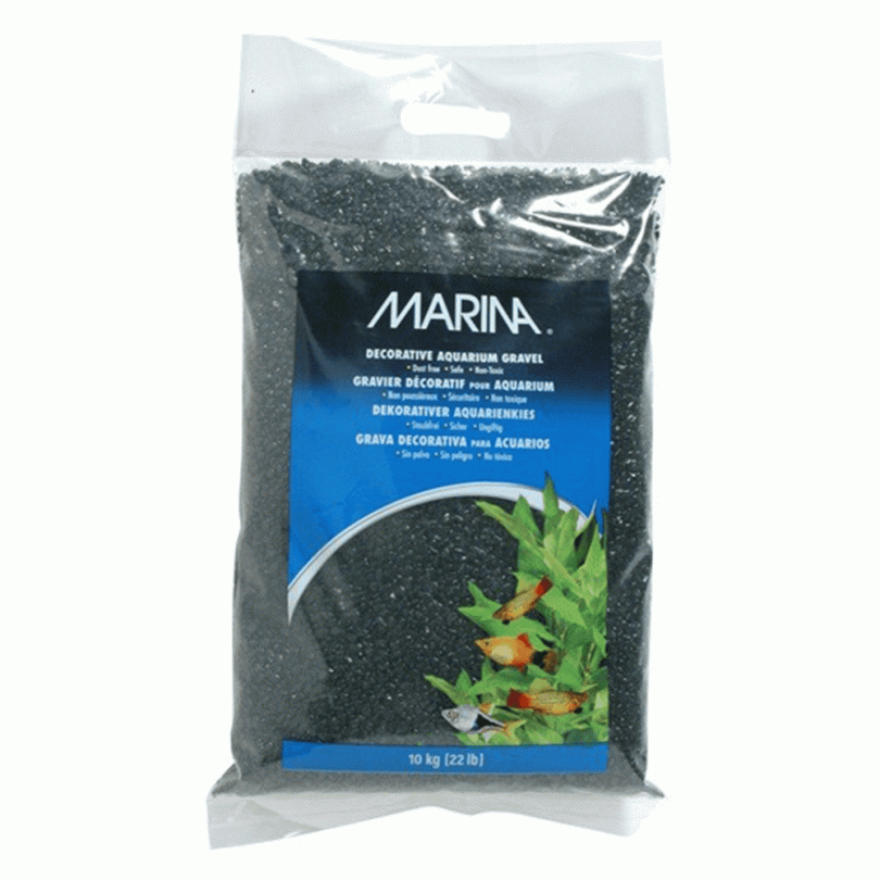 Marina Aquarium Gravel Black 10kg