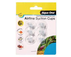 AquaOne airline suction cup 6pk